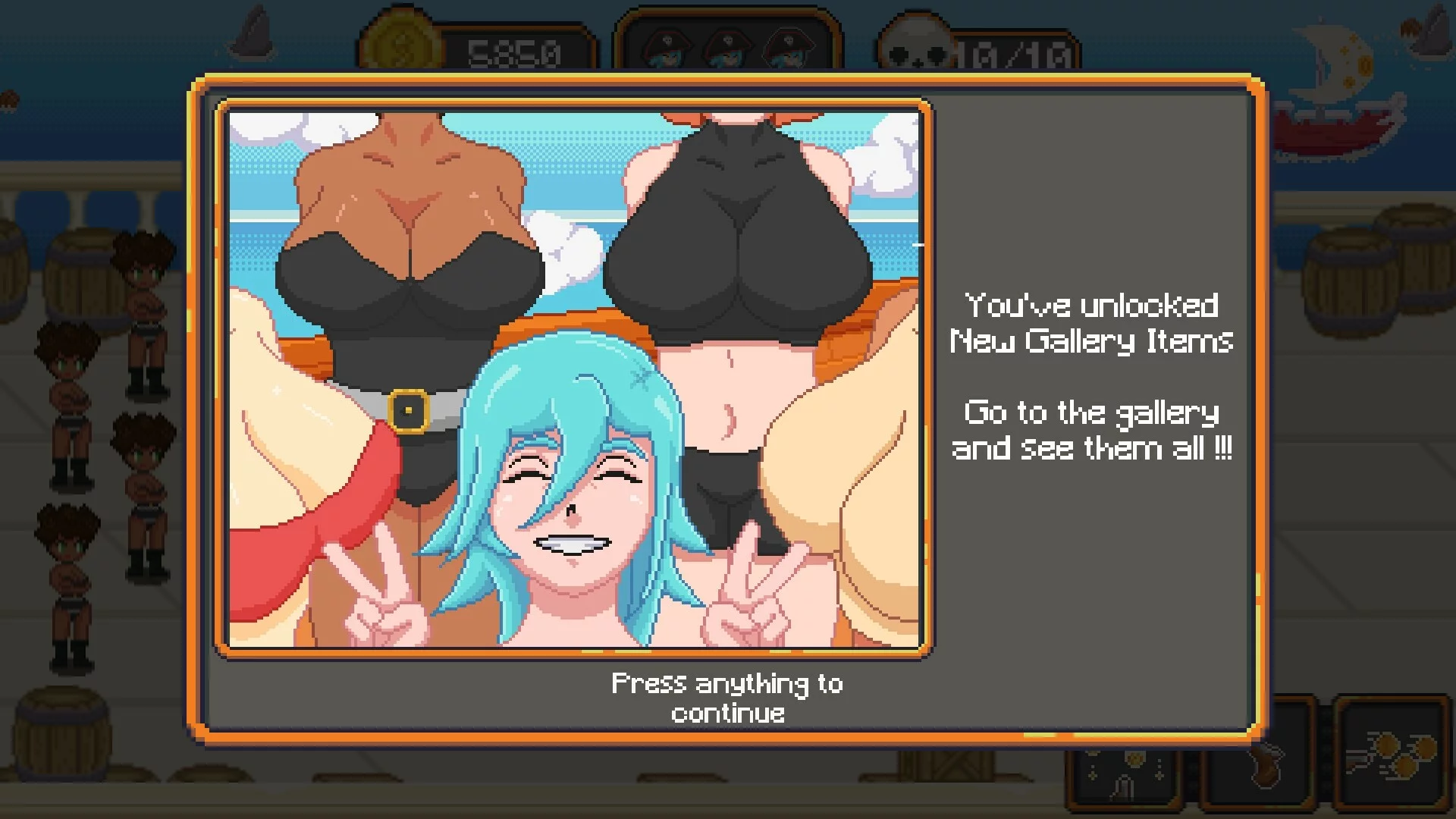 Изображение игры: Plunderers Adventures: Sea of Whores