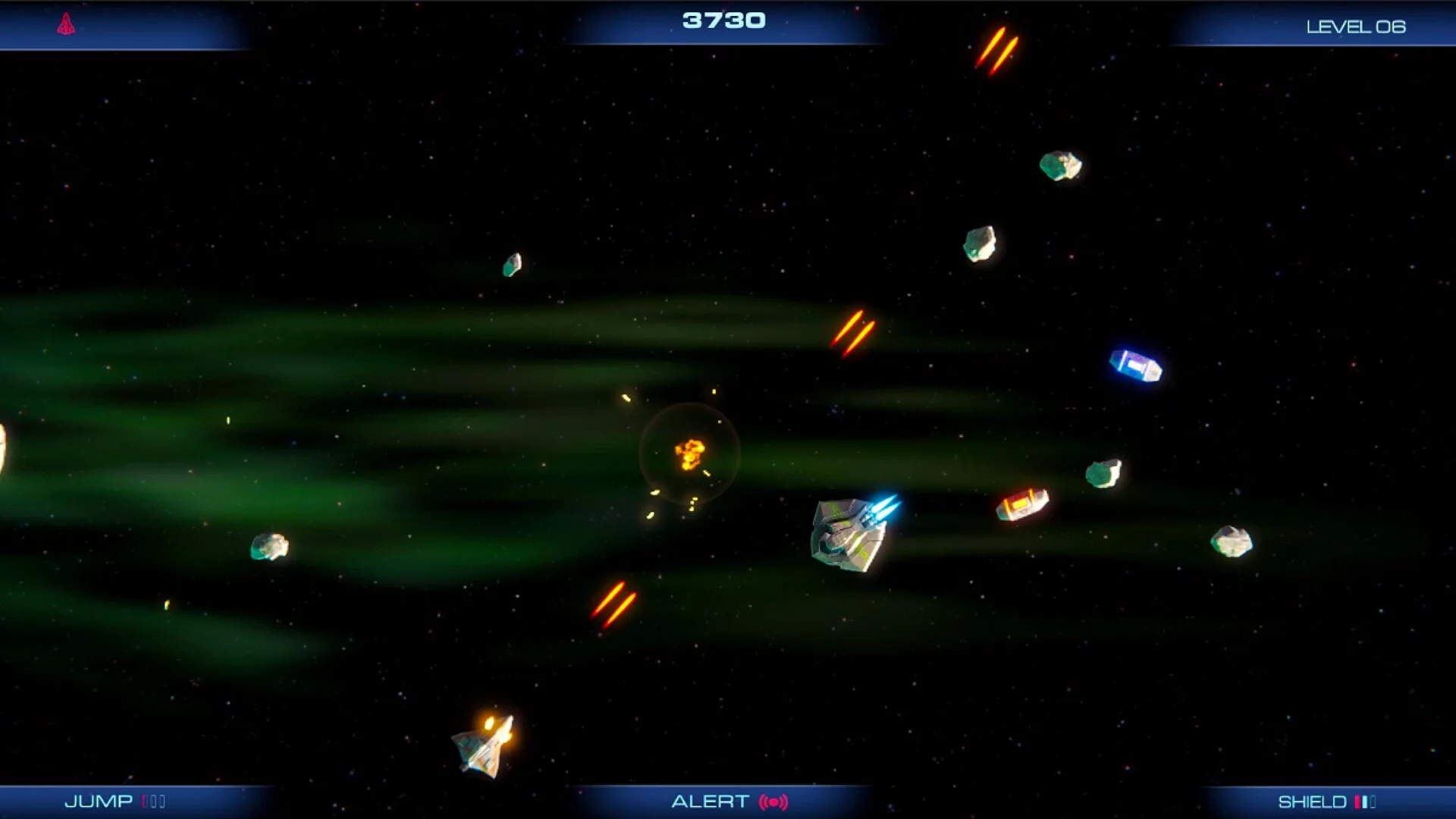 Изображение игры: Battle Star Asteroids