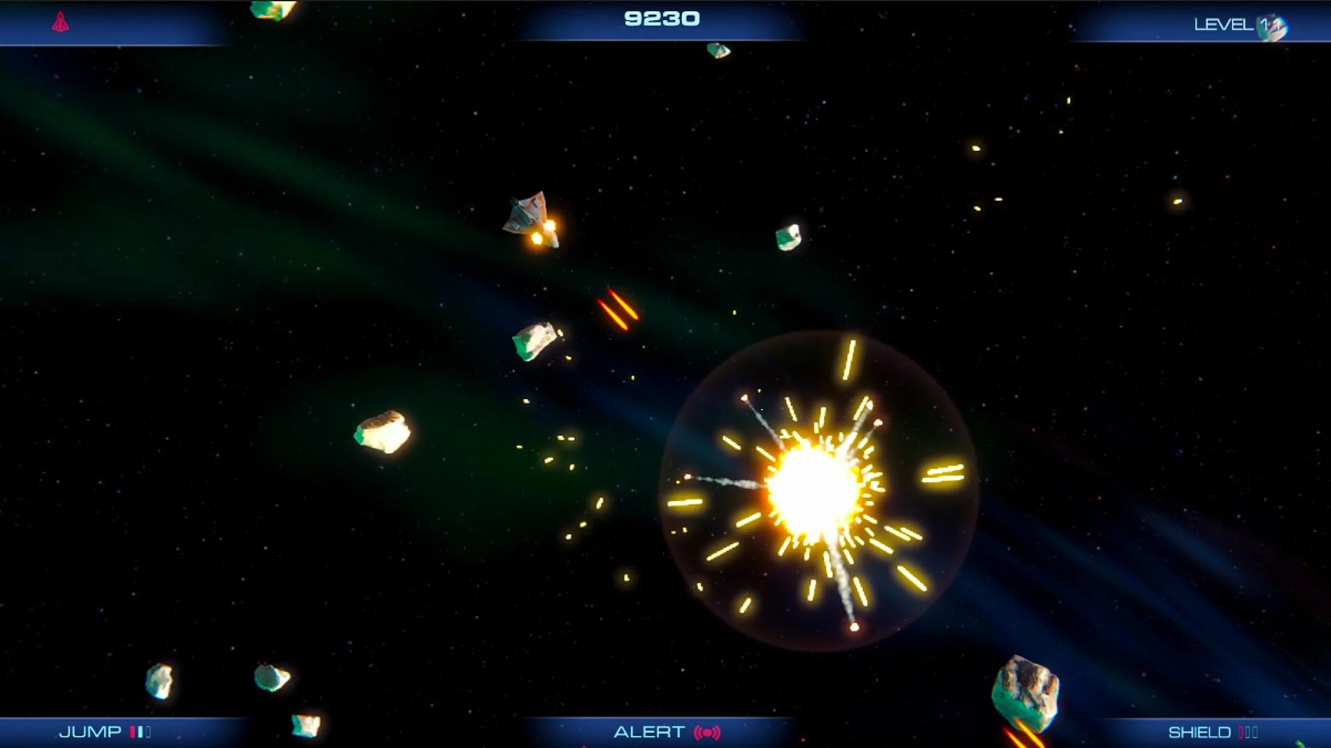 Изображение игры: Battle Star Asteroids
