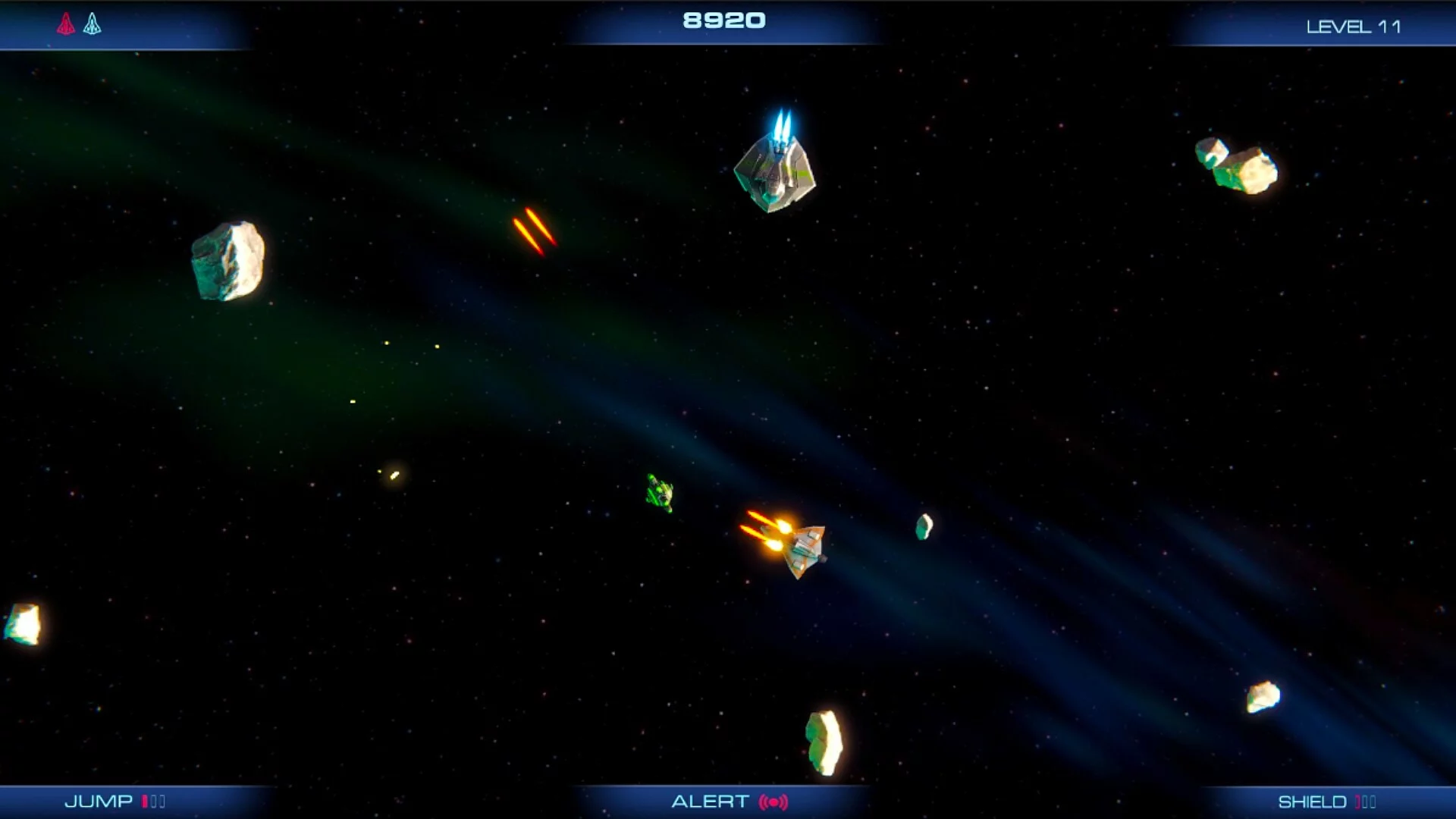 Изображение игры: Battle Star Asteroids