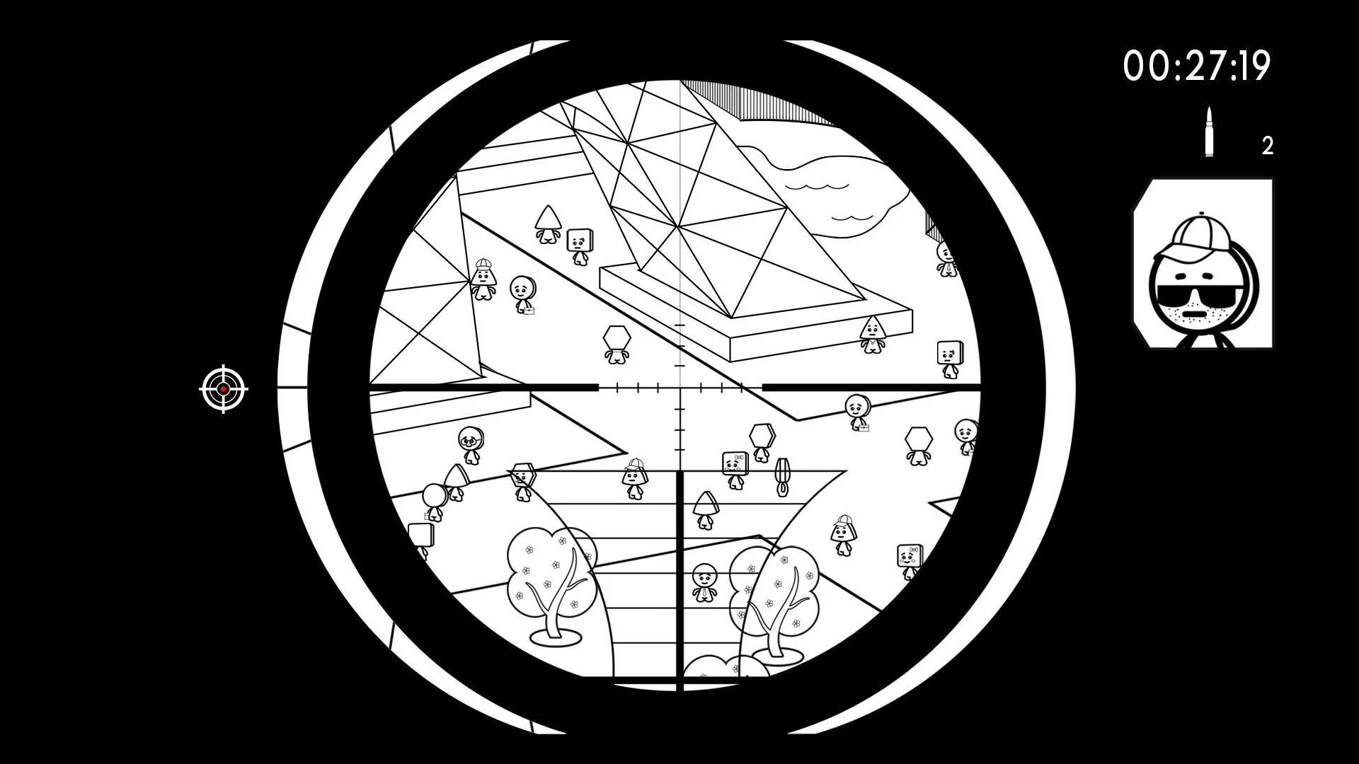 Изображение игры: Geometric Sniper - Blood in Paris