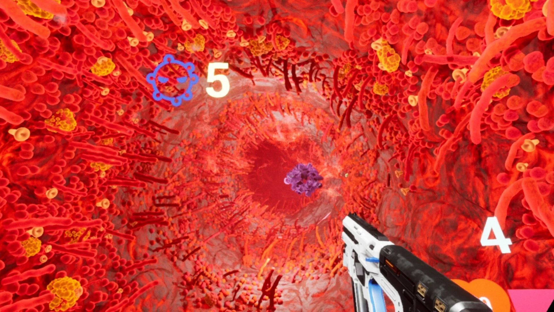 Изображение игры: VR Fight COVID-19