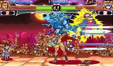 Изображение игры: Night Warriors: Darkstalkers' Revenge