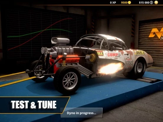 Изображение игры: No Limit Drag Racing 2