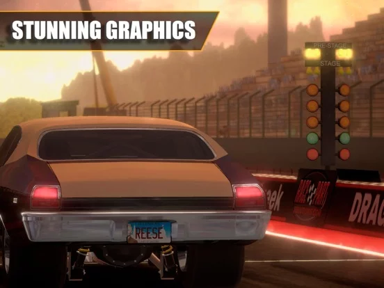 Изображение игры: No Limit Drag Racing 2