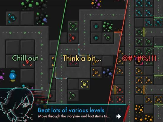 Изображение игры: Infinitode 2