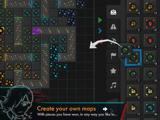 Изображение игры: Infinitode 2