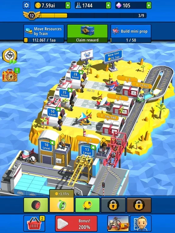 Изображение игры: Idle Inventor - Factory Tycoon
