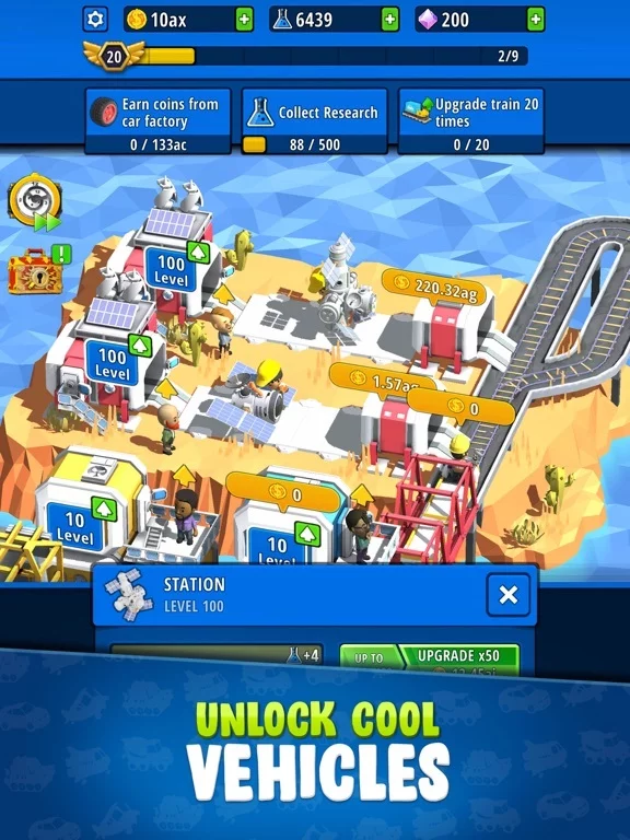 Изображение игры: Idle Inventor - Factory Tycoon