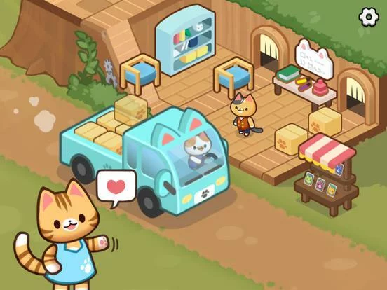 Изображение игры: Cat Tycoon: Furniture Maker