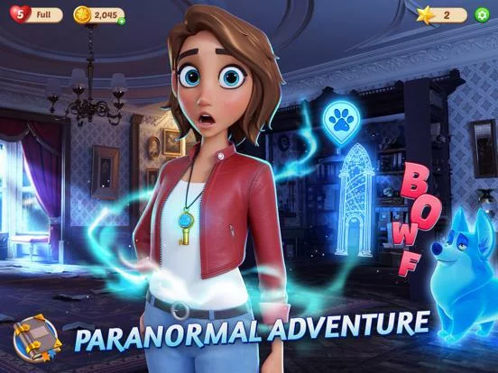 Изображение игры: Supernatural City: Match 3