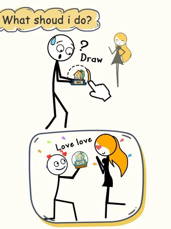 Изображение игры: Draw Puzzle 2: One part