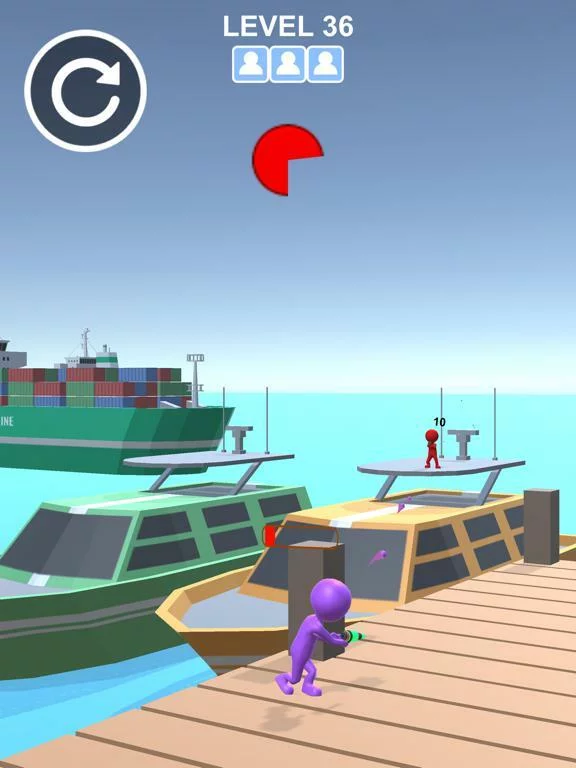 Изображение игры: Water Bullet 3D -Stickman Shot