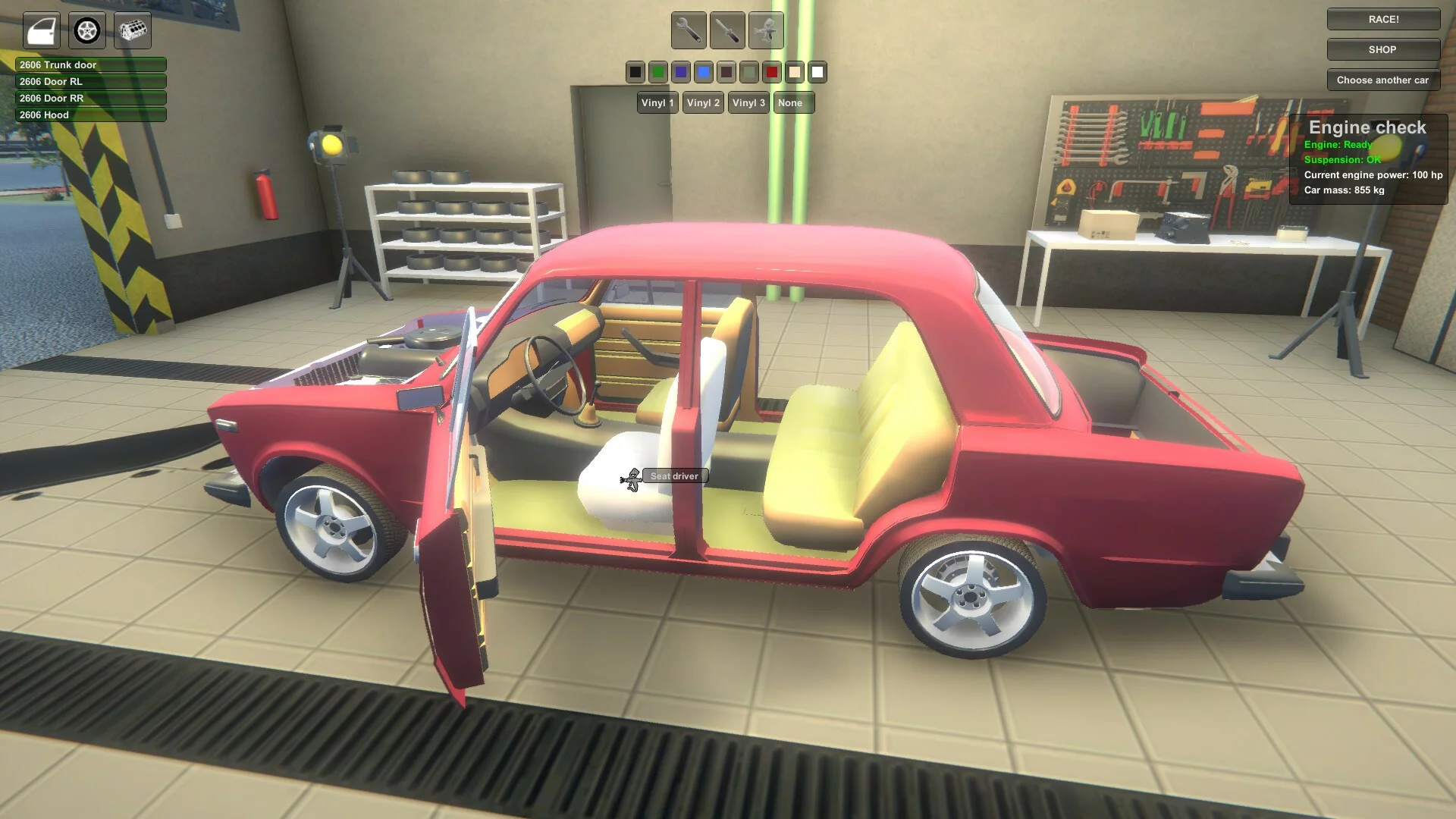 Изображение игры: Car Constructor