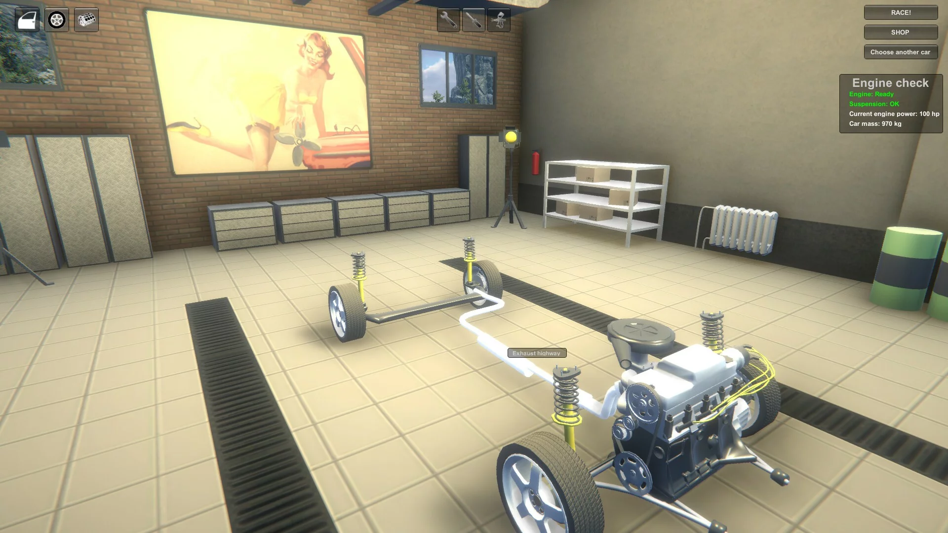 Изображение игры: Car Constructor
