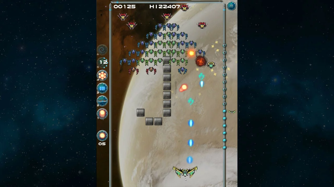Изображение игры: Alien Wall