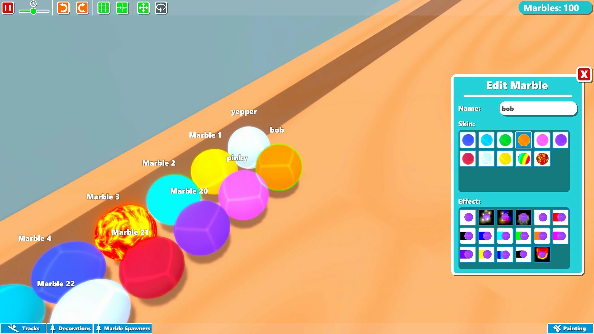 Изображение игры: Marble World