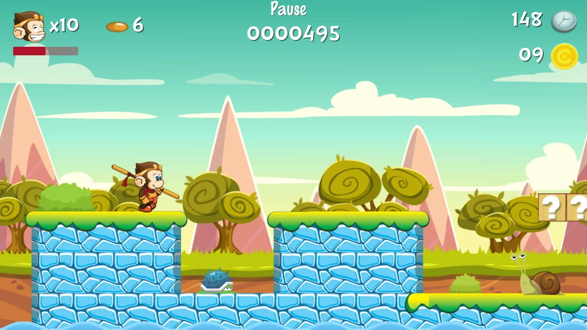 Изображение игры: Monkey Hit