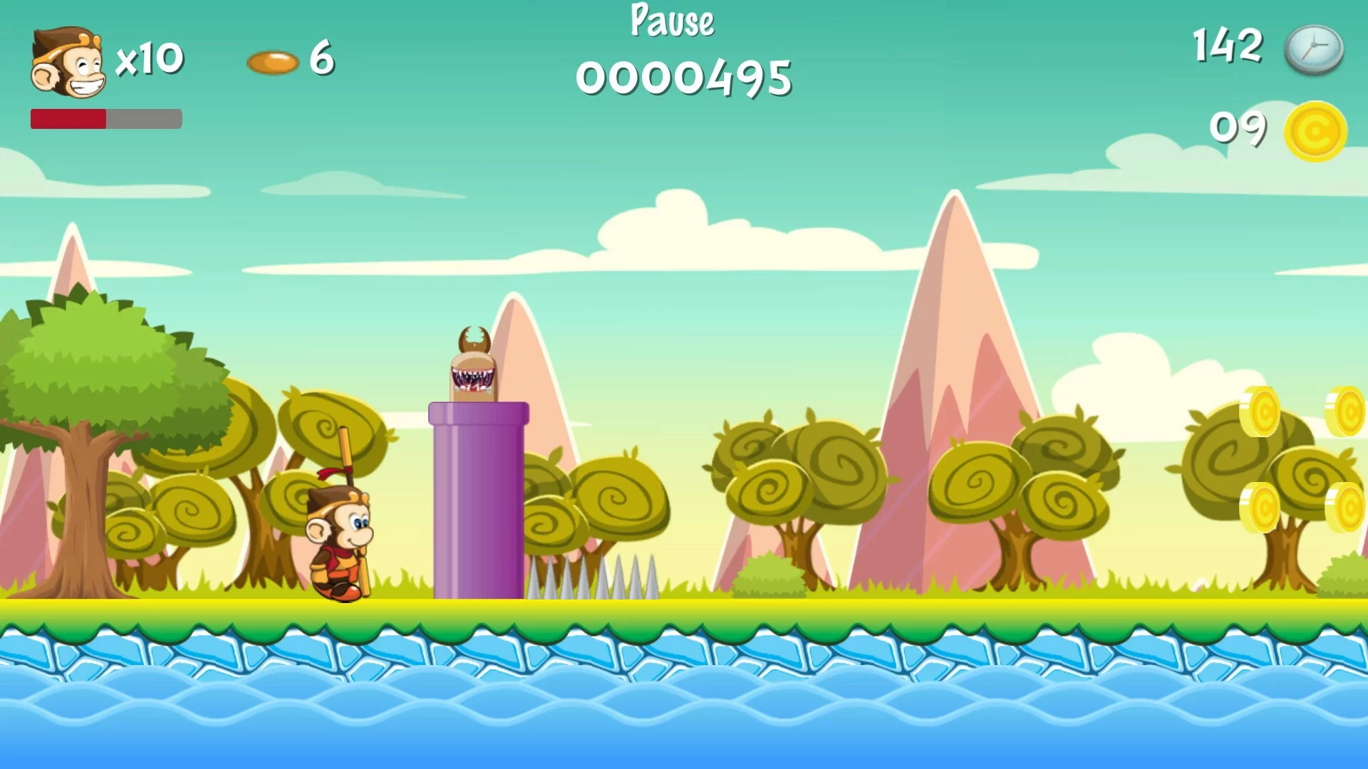 Изображение игры: Monkey Hit