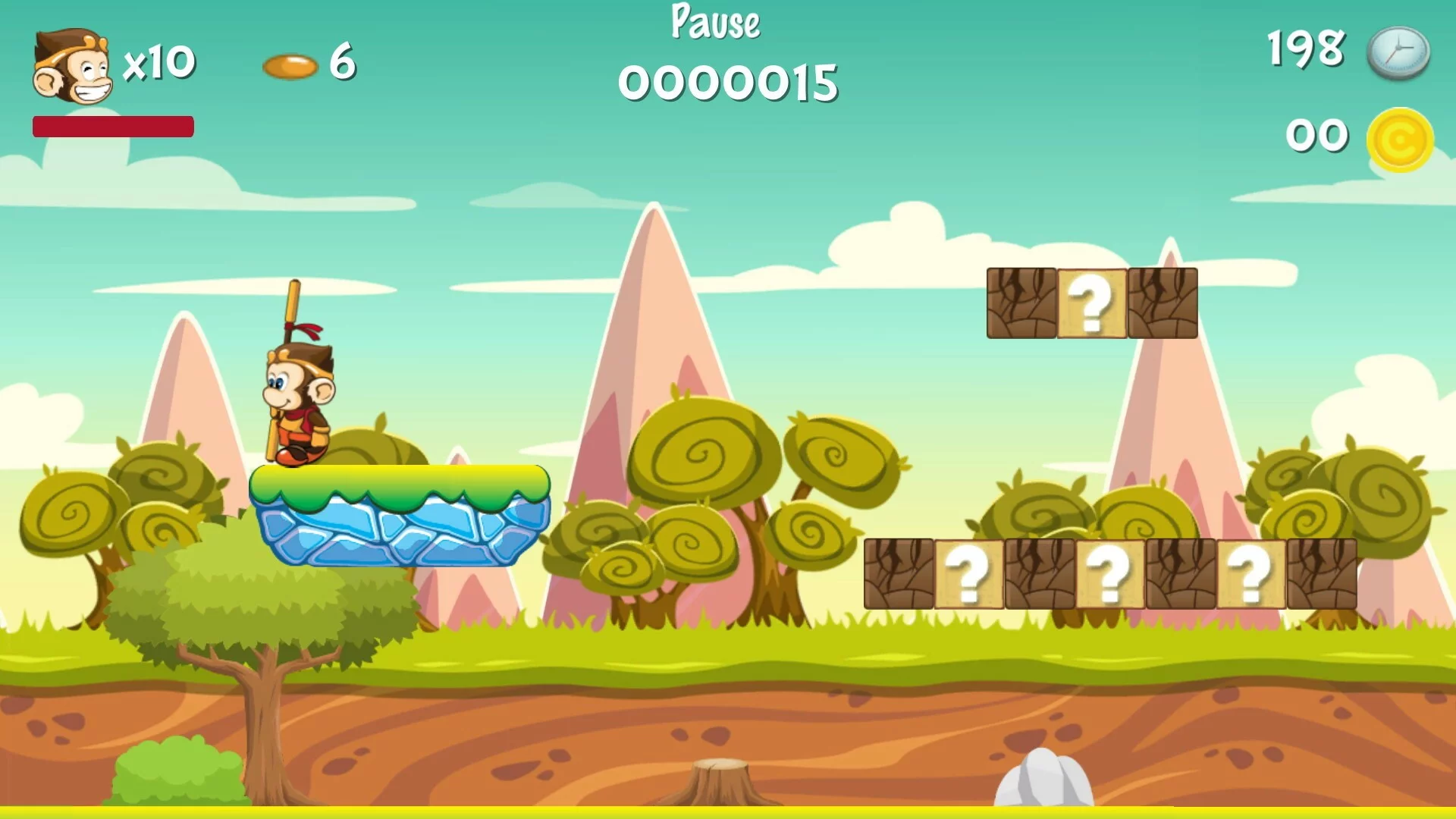Изображение игры: Monkey Hit