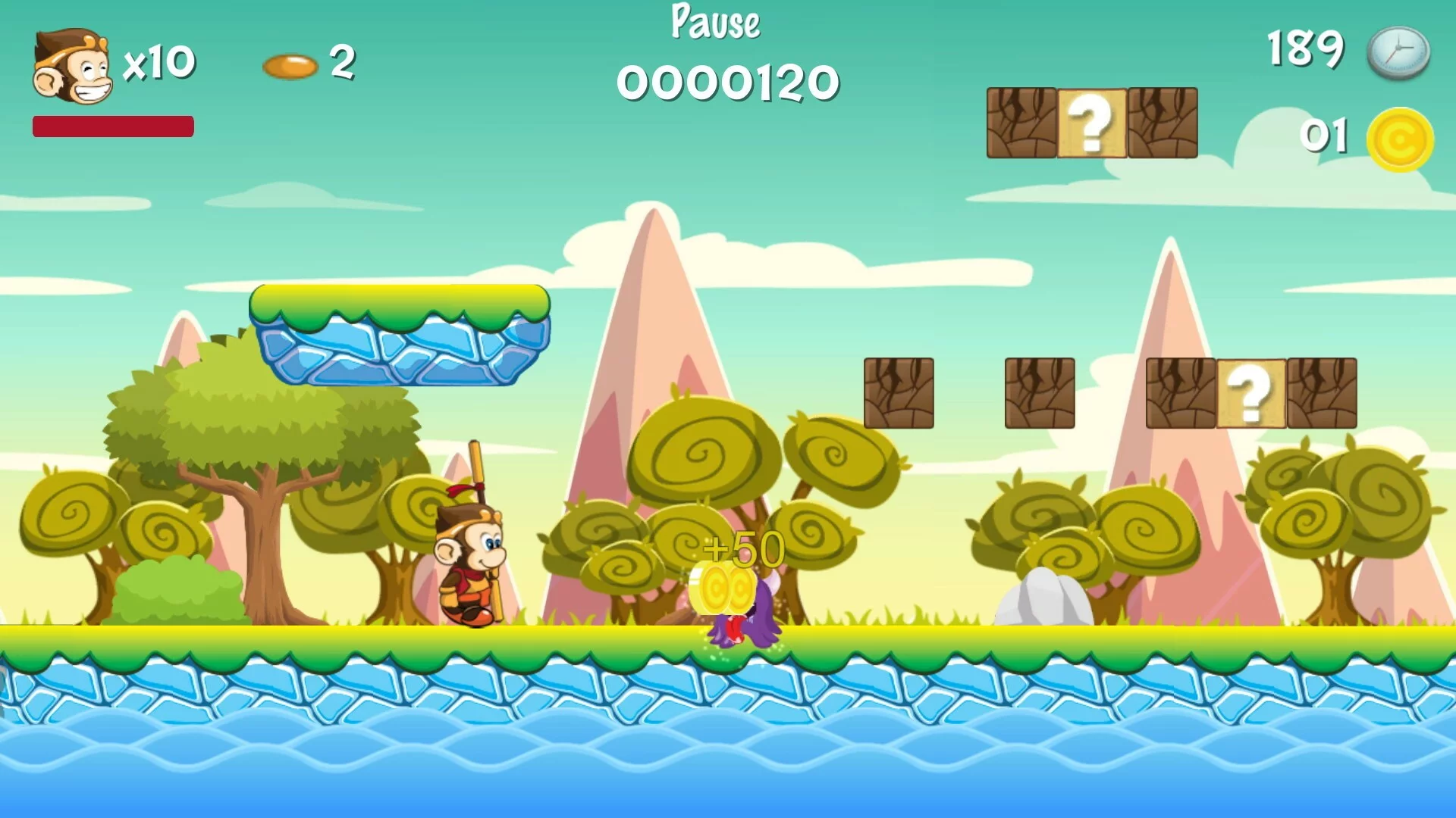 Изображение игры: Monkey Hit