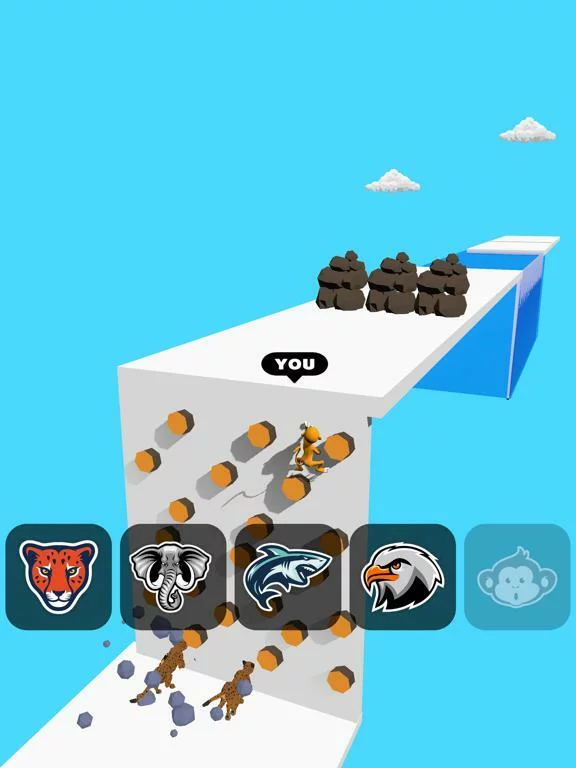 Изображение игры: Animal Transform:Epic Race 3D