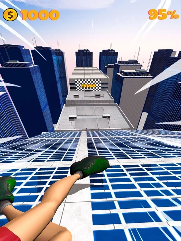 Изображение игры: Parkour Run - Rooftop Race 3D