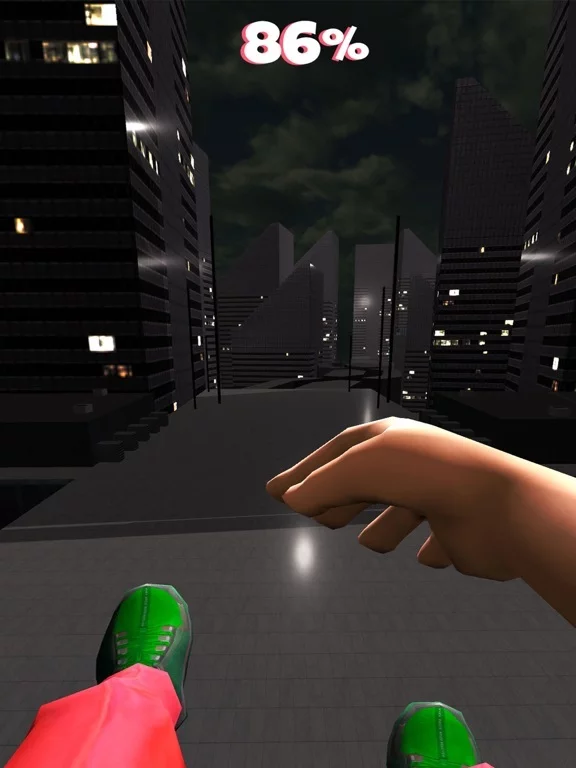 Изображение игры: Parkour Run - Rooftop Race 3D