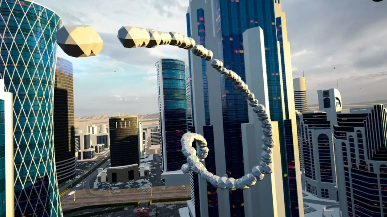 Изображение игры: Jetpack City Action VR