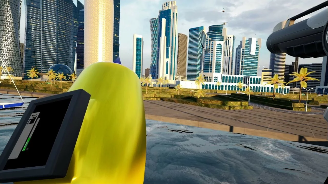 Изображение игры: Jetpack City Action VR