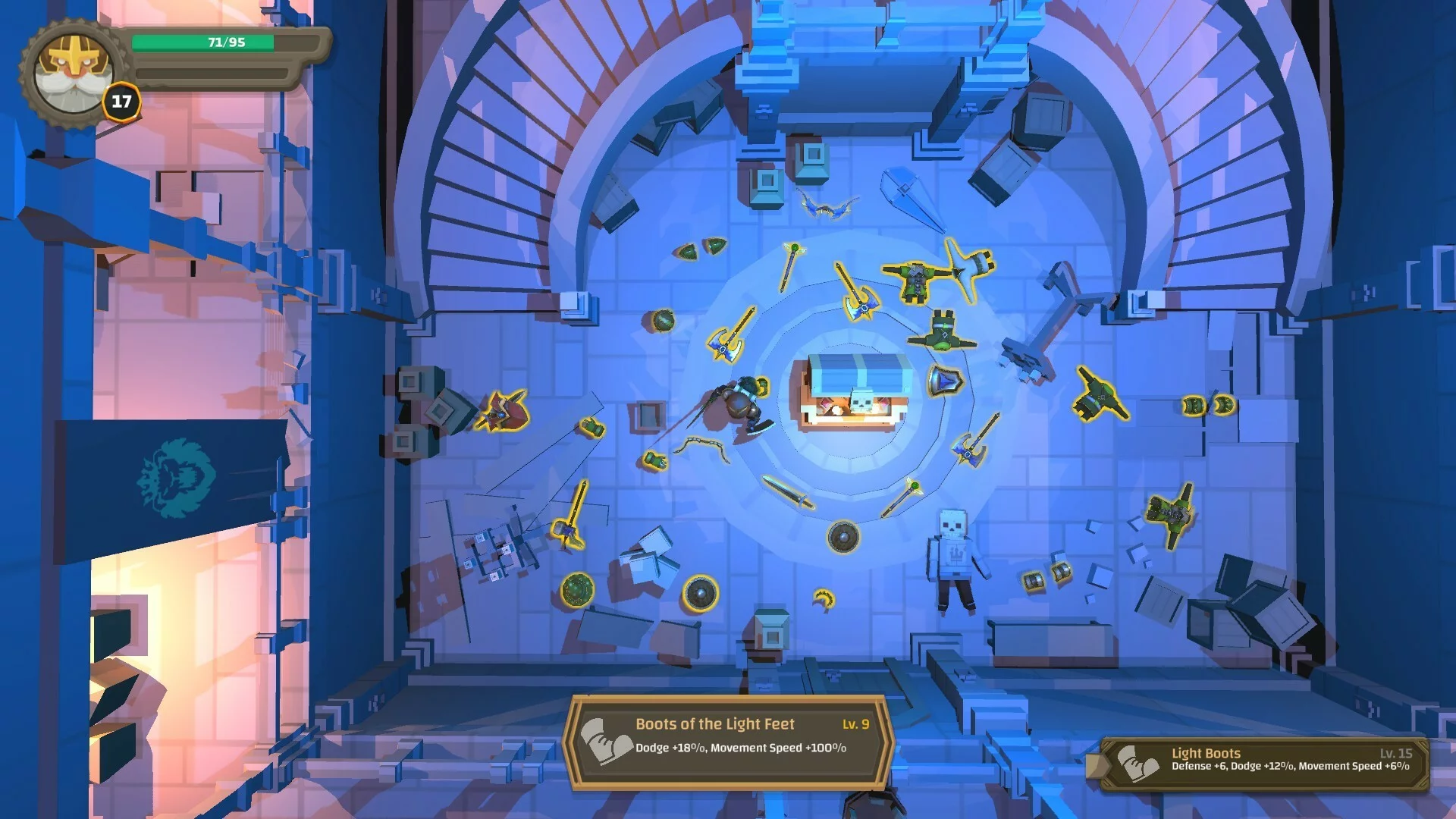 Изображение игры: Ouroboros Dungeon