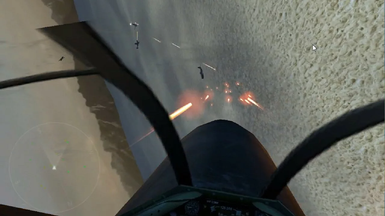 Изображение игры: VR Fighter Jets War