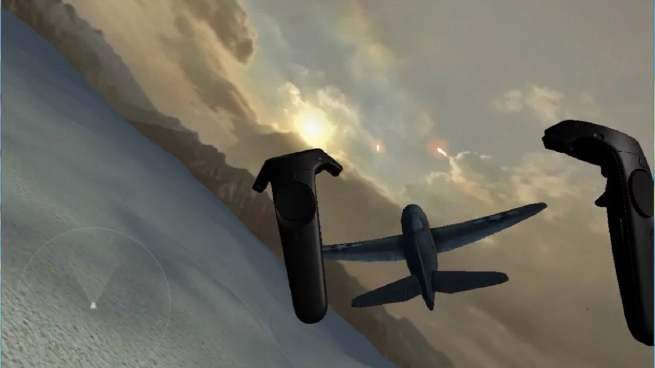 Изображение игры: VR Fighter Jets War