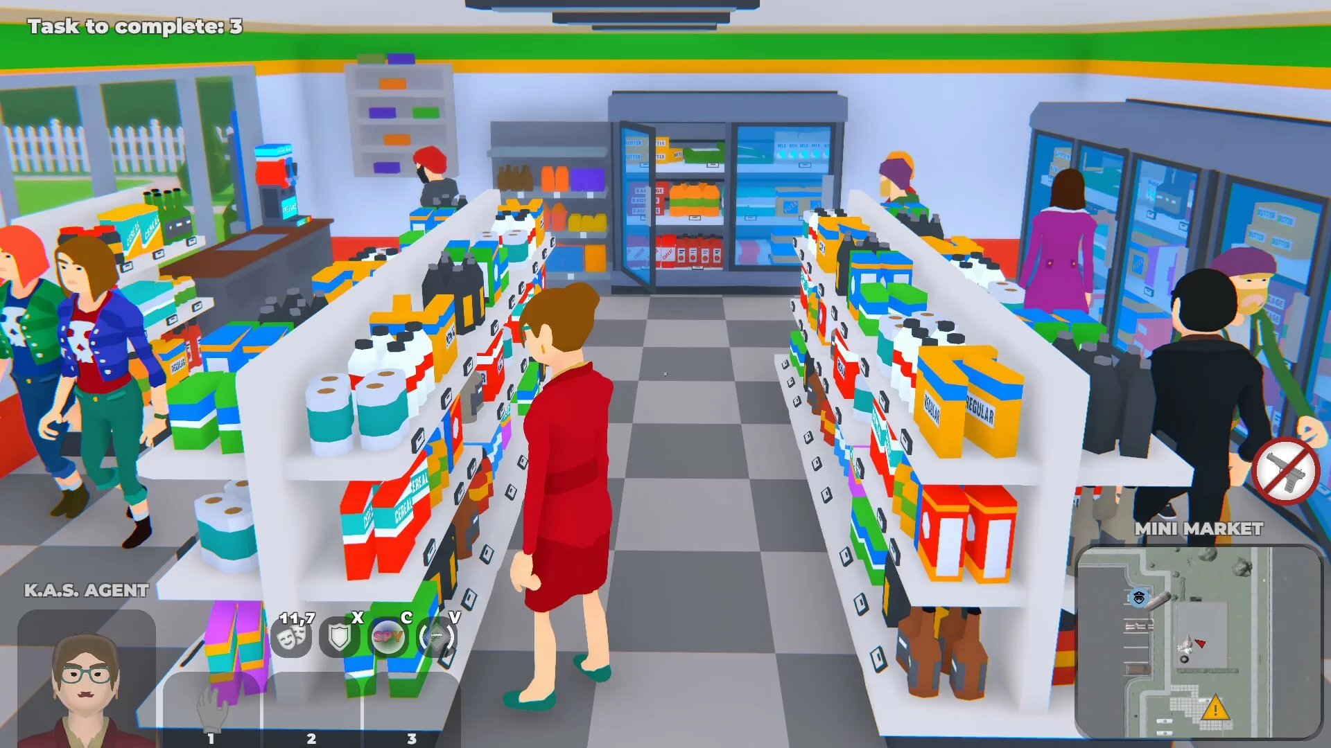 Изображение игры: SPYCITY
