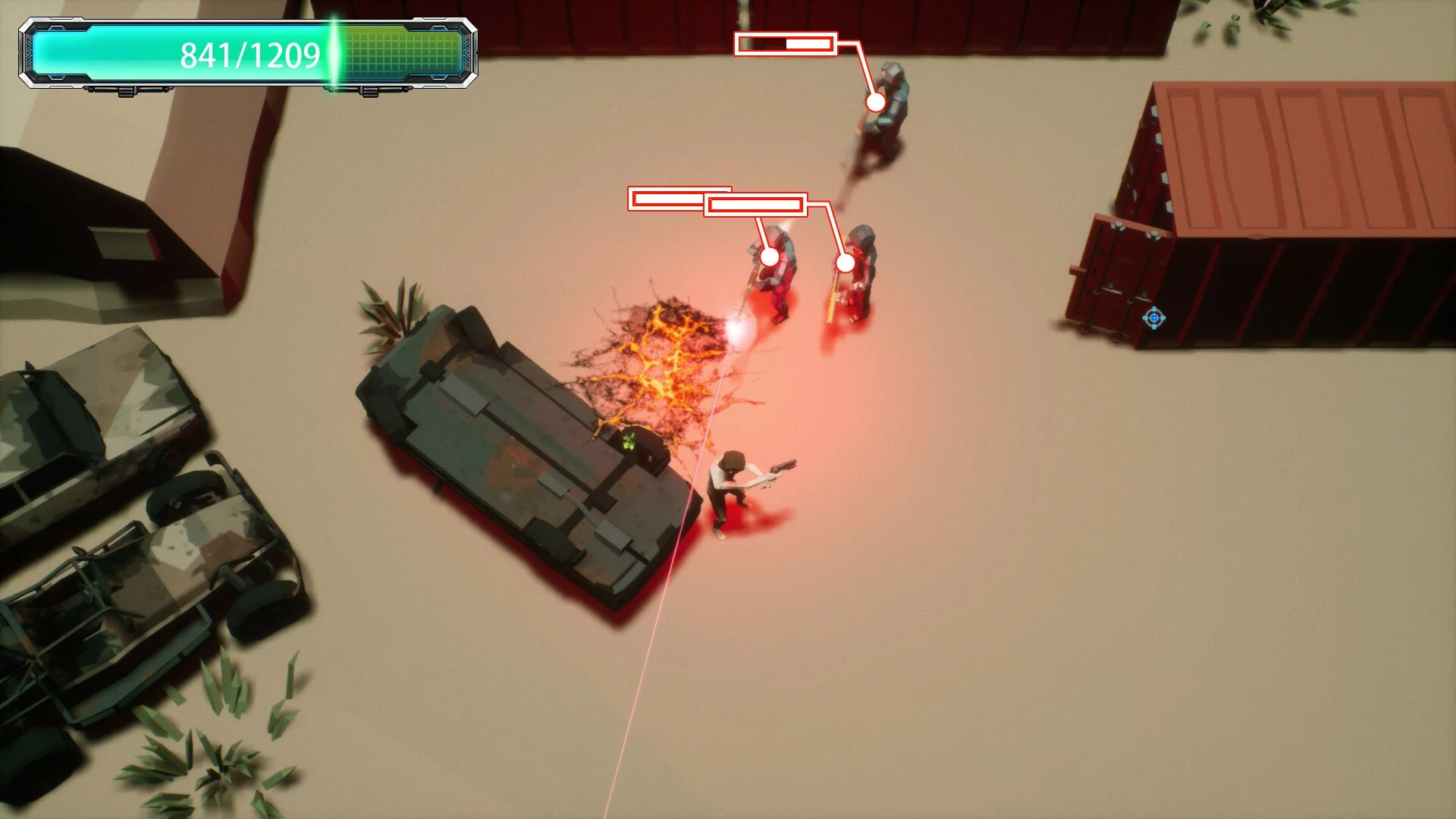 Изображение игры: BangBangShooting
