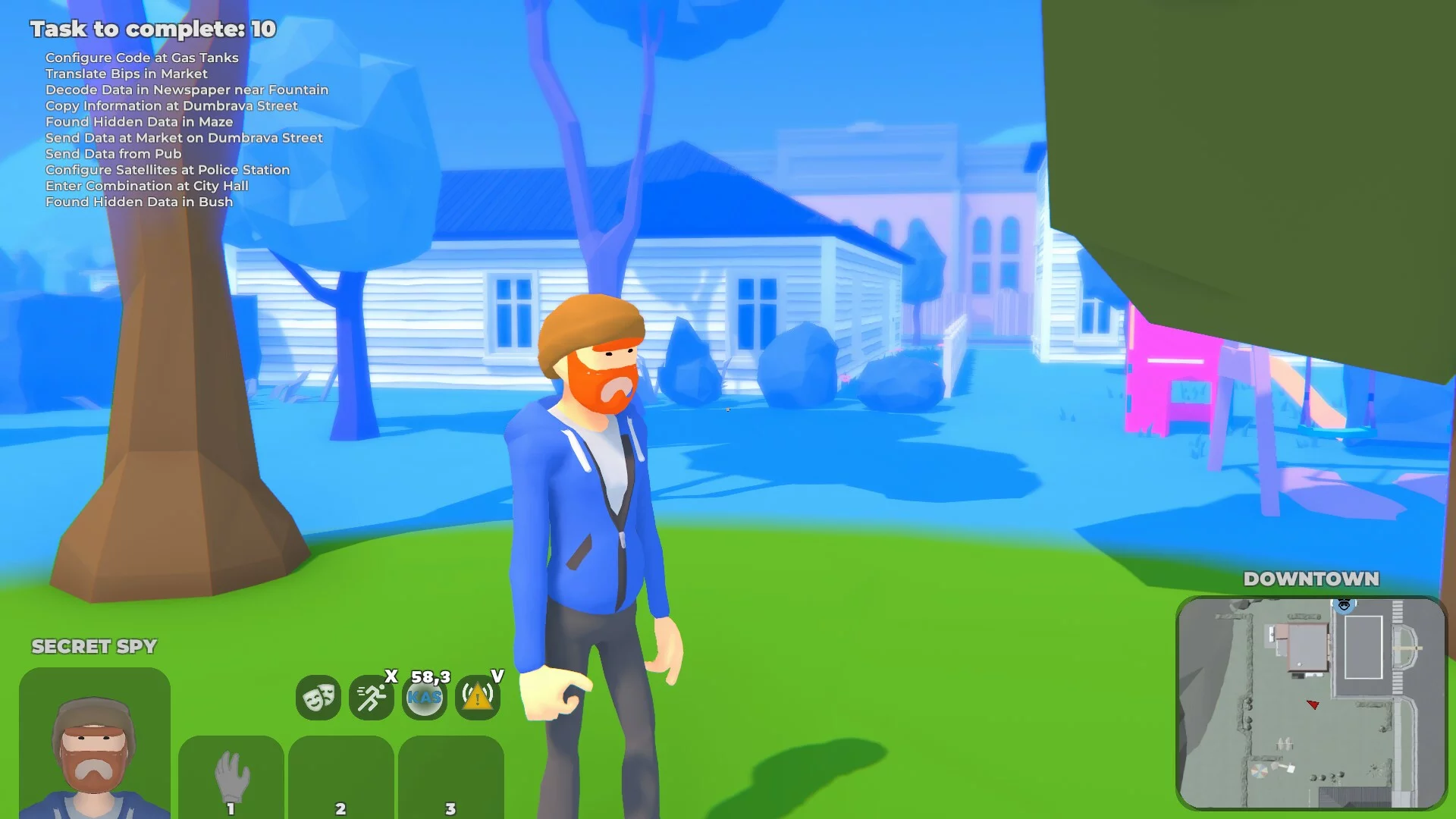 Изображение игры: SPYCITY