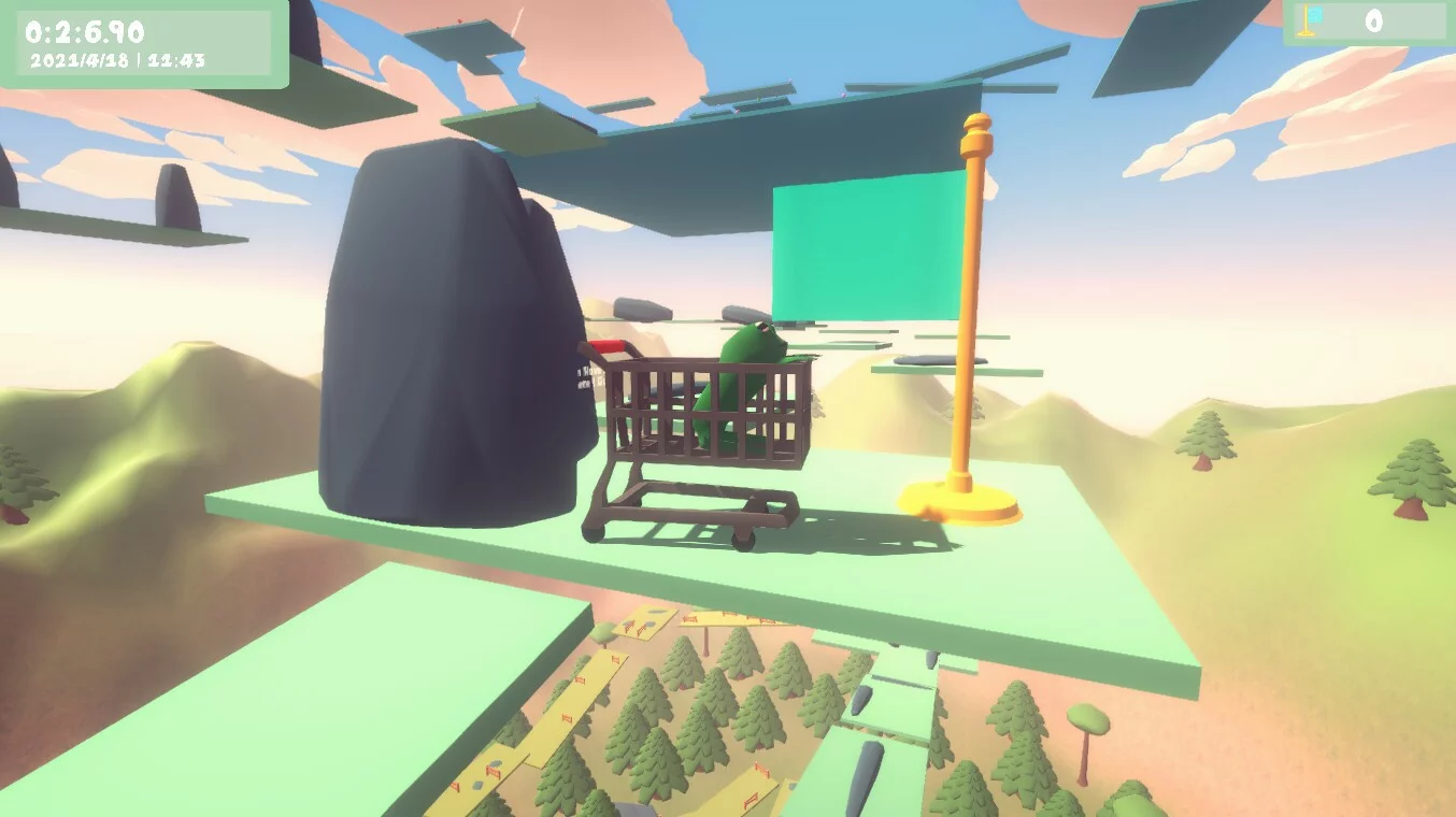 Изображение игры: The Frog Game