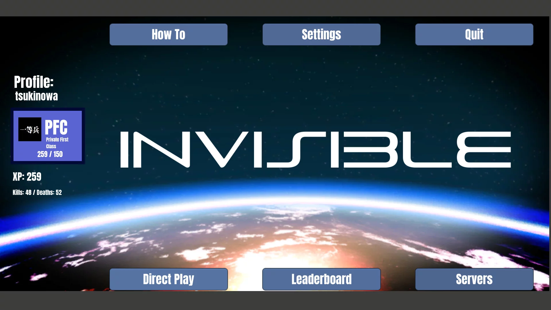 Изображение игры: INVISIBLE