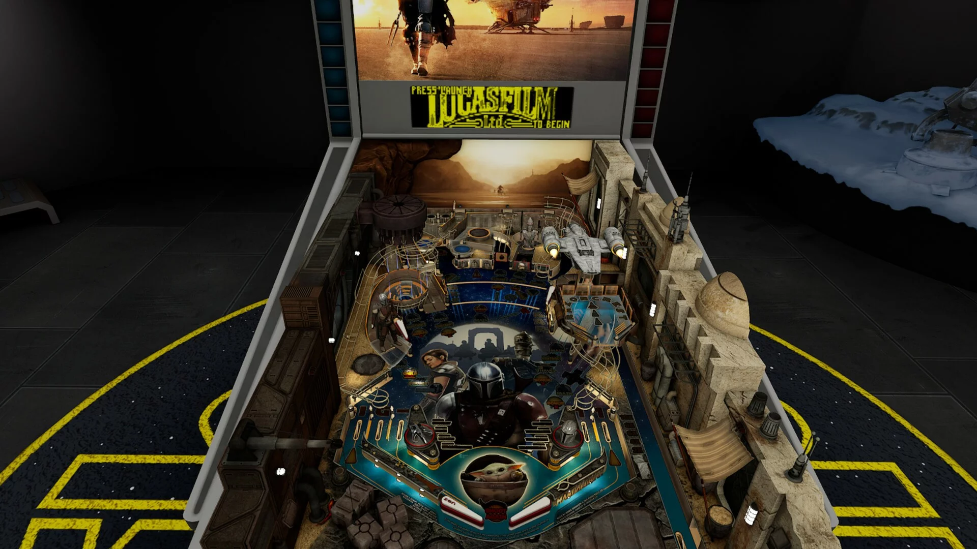 Изображение игры: Star Wars Pinball VR