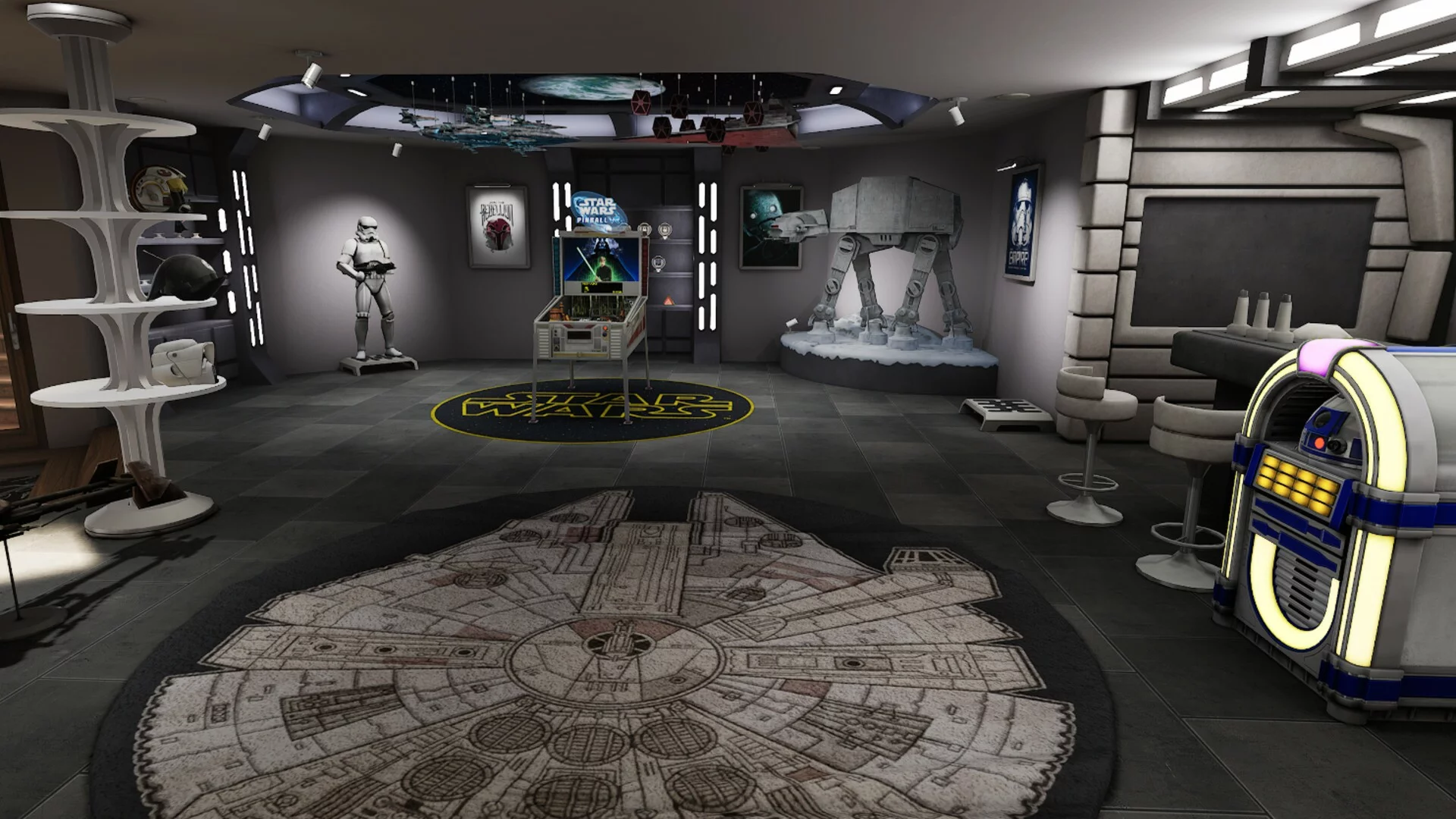 Изображение игры: Star Wars Pinball VR