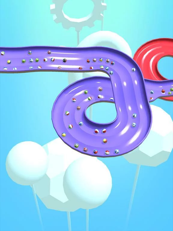 Изображение игры: Marble Race 3D