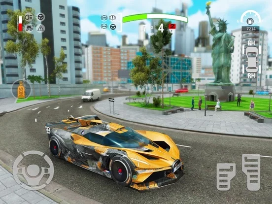 Изображение игры: City Car Driving: Bolide 2021