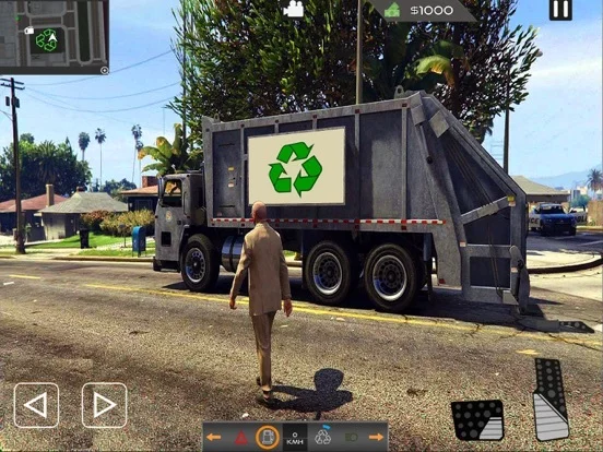 Изображение игры: Garbage Truck Recyclng Sim 21