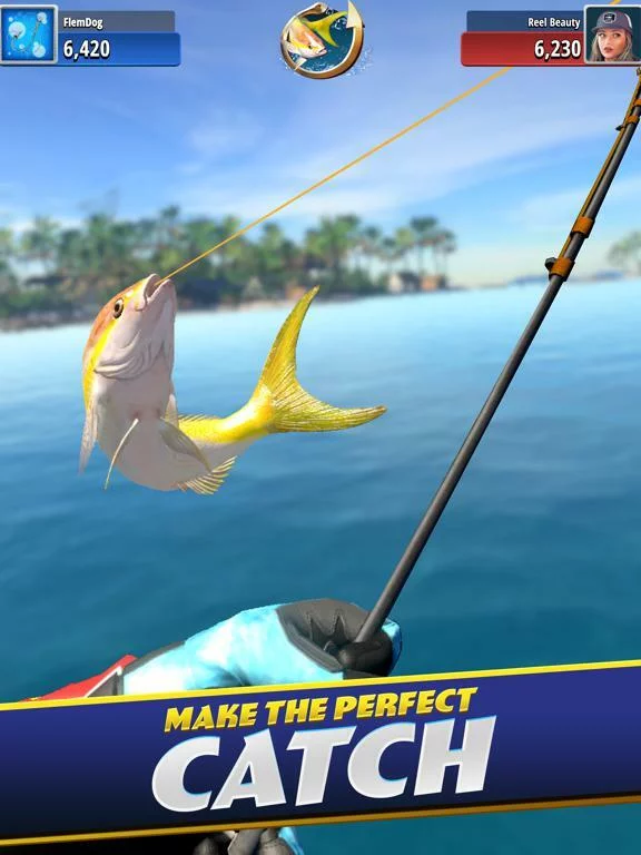 Изображение игры: TAP SPORTS Fishing Game