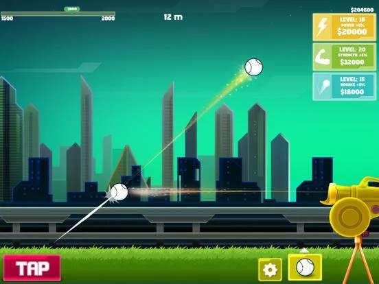 Изображение игры: Flick Hit Baseball: Home Run