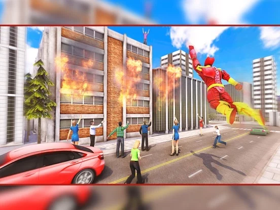 Изображение игры: Superhero Fight:Mad City Story