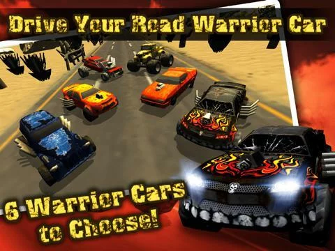 Изображение игры: A Mad Road Warrior Extreme Real Car Racing: 3D Race Simulator Game
