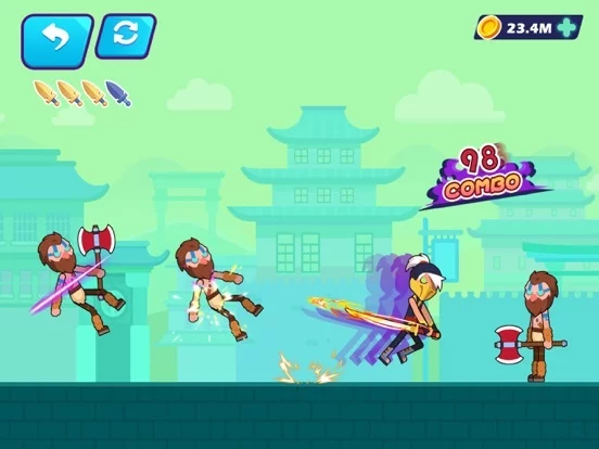 Изображение игры: Ninja Cut!