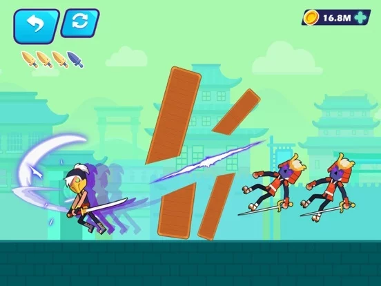 Изображение игры: Ninja Cut!