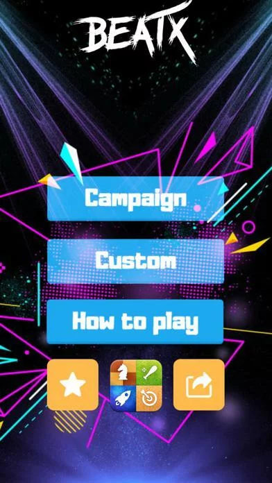 Изображение игры: BeatX Rhythm Game